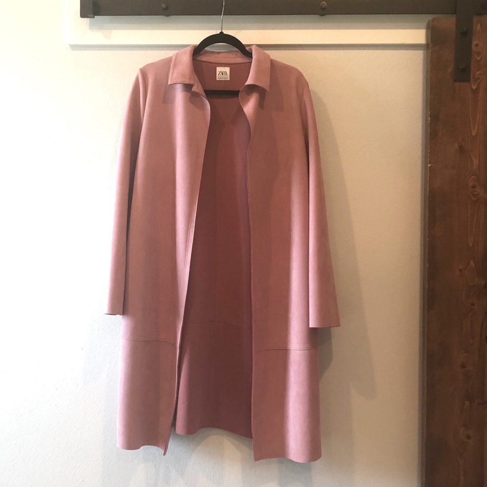 New Zara long jacket with pockets